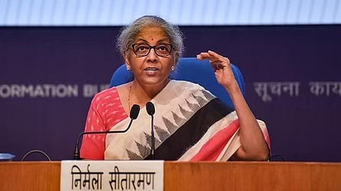 Union Finance Minister Nirmala Sitharaman