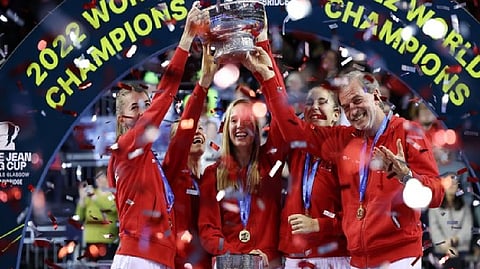 Switzerland win Billie Jean King Cup championship for first time