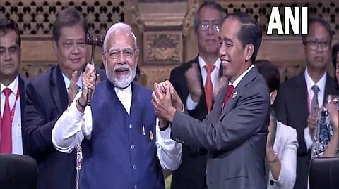 Indonesian President Joko Widodo handed over the G20 presidency to PM Modi