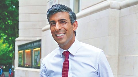 British Prime Minister Rishi Sunak