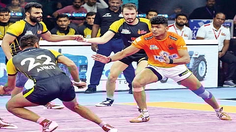 Puneri Paltan's Akash Shinde