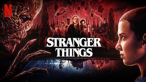 Stranger Things poster look