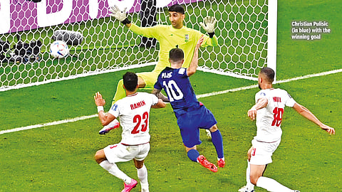 Pulisic nets winner as America beats Iran to progress to Round-of-16