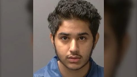 The suspect, identified as Jasdeep Dhesi, 17, fled in a vehicle after the shooting, which occurred outside of Castlebrooke Secondary School at around noon.