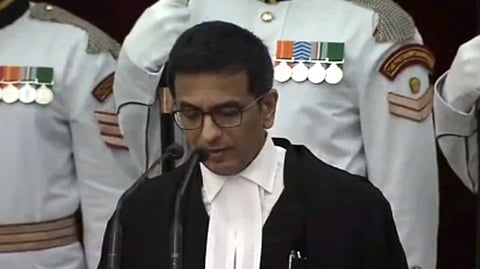 Justice DY Chandrachud takes oath as new Chief Justice of India