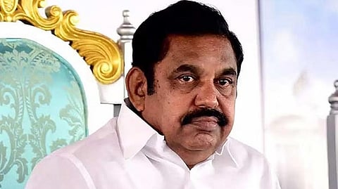 Chief Minister Edappadi K Palaniswami