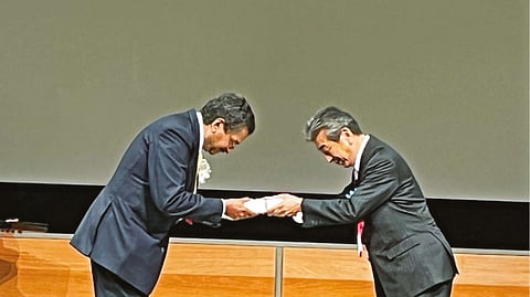 Deming Award conferred upon Rane Group chairman L Ganesh