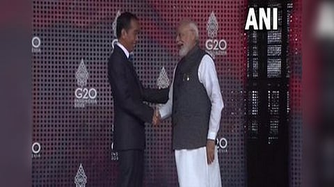 PM Narendra Modi with Indonesia President Joko Widodo