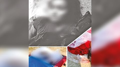 Images of a young woman?s remains found on the Yamuna Expressway