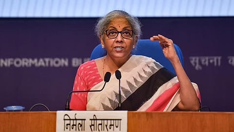 Finance Minister Nirmala Sitharaman