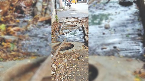 Open manholes pose threat to locals on Jeremiah Road