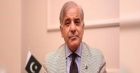Pakistani Prime Minister Shehbaz Sharif