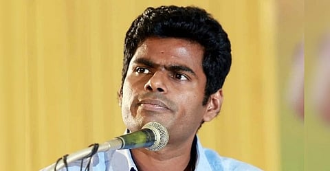 State BJP chief K Annamalai