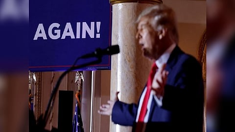 Former US President Donald Trump