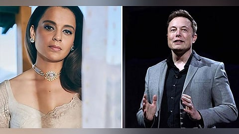 Kangana Ranaut and Elon Musk