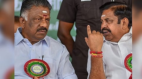 Edappadi Palaniswamy and O Panneerselvam