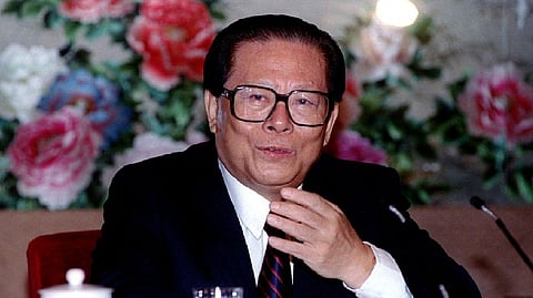 Former Chinese President Jiang Zemin