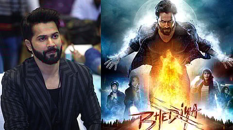 Varun Dhawan; Poster of 'Bhediya'