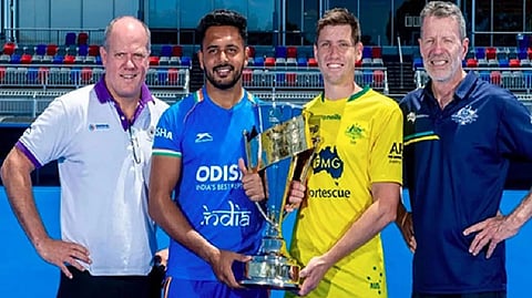 India vs Australia hockey test series