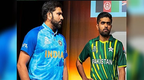 Rohit Sharma and Babar Azam