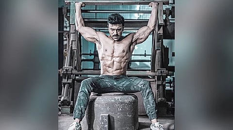 Ram Charan opts for workout for his upcoming schedule of 'RC 15'