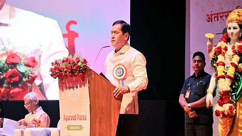 Union Ayush Minister Sarbananda Sonowal