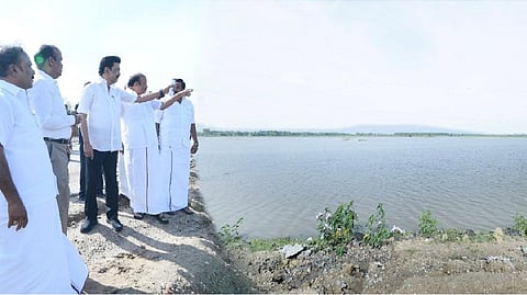 Chief Minister MK Stalin visited flood affected Cuddalore and Mayiladuthurai district