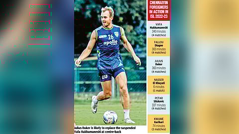 When will CFC's Brdaric have the full quota of foreigners available?