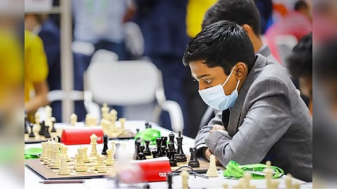 Indian Grandmaster R Praggnanandhaa