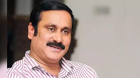 PMK president Anbumani Ramadoss