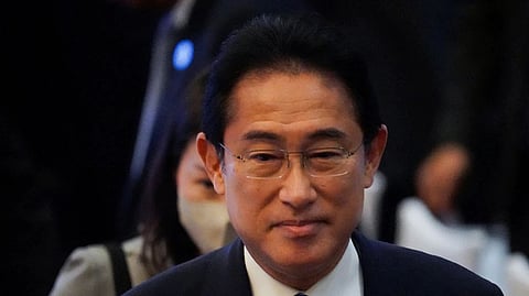 Japanese Prime Minister Fumio Kishida