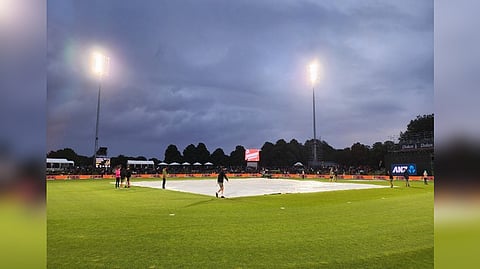 Game was called off due to rain
