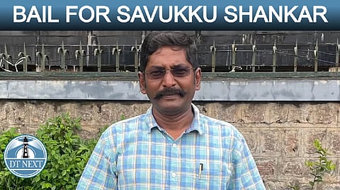 Condition bail for Savukku Shankar