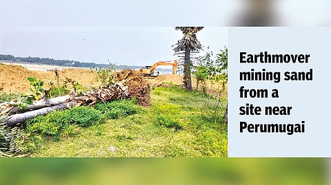 Panel formed to check allegations of excess sand mining at Perumugai