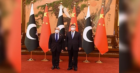 Pak PM Shehbaz Sharif meets Chinese President Xi Jinping in Beijing