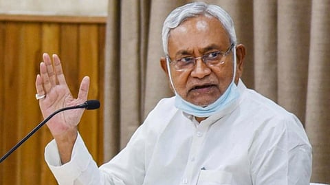 Bihar Chief Minister Nitish Kumar