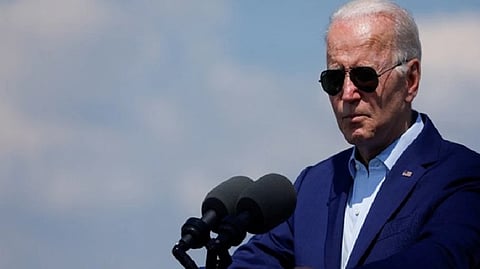 US President Joe Biden