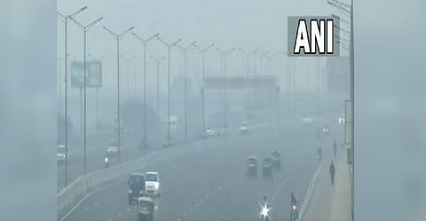 Visuals from the national capital this morning