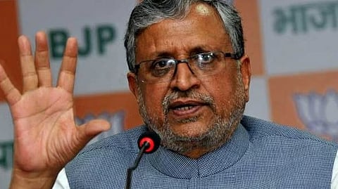 Indian society is "not ready" to accept same-sex marriage: Sushil Modi