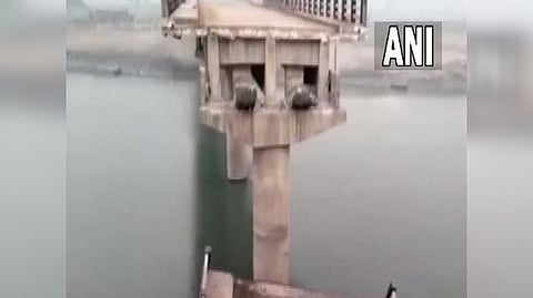 Bridge built at a cost of over Rs 13 crore collapses in Bihar's Begusarai