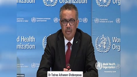 World Health Organization (WHO) head Tedros Adhanom Ghebreyes