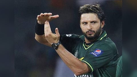 Former Pakistan captain Shahid Afridi