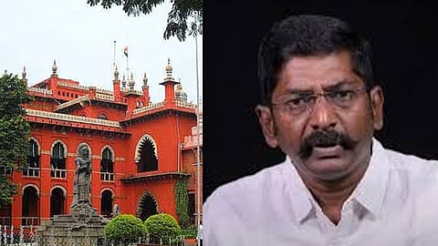 (L) Madras High Court; Savukku Shankar(R)