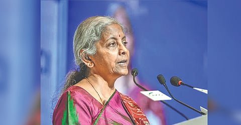 Finance Minister Nirmala Sitharaman