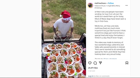 Screengrab from the video