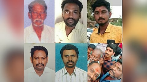 The victims of the accident
