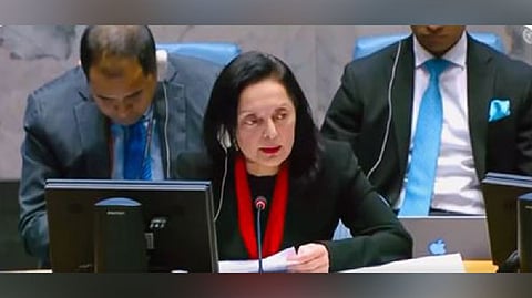 India's permanent representative Ruchira Kamboj