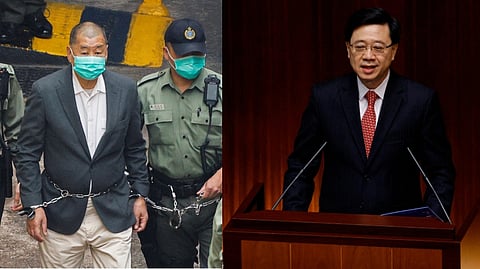 Jimmy Lai and John lee