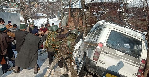 Visuals from the spot