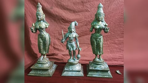 Sleuths from the idol wing seized three idols
